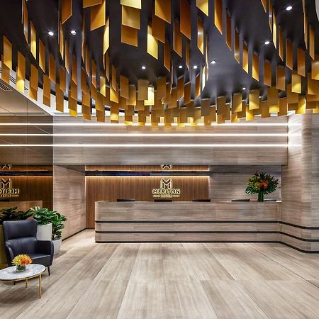 Meriton Suites Pitt Street, Sydney Exteriör bild The lobby of the hotel