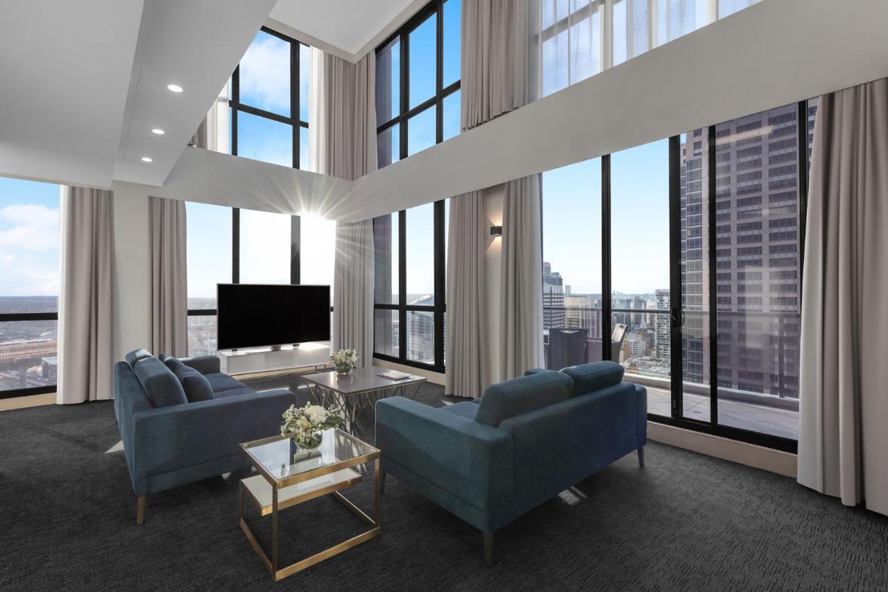 Meriton Suites Pitt Street, Sydney Exteriör bild