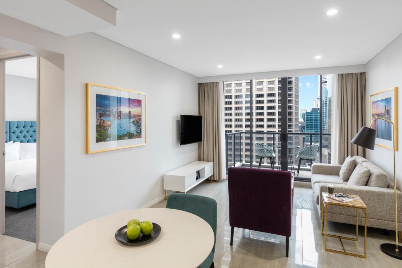 Meriton Suites Pitt Street, Sydney Exteriör bild A typical apartment interior