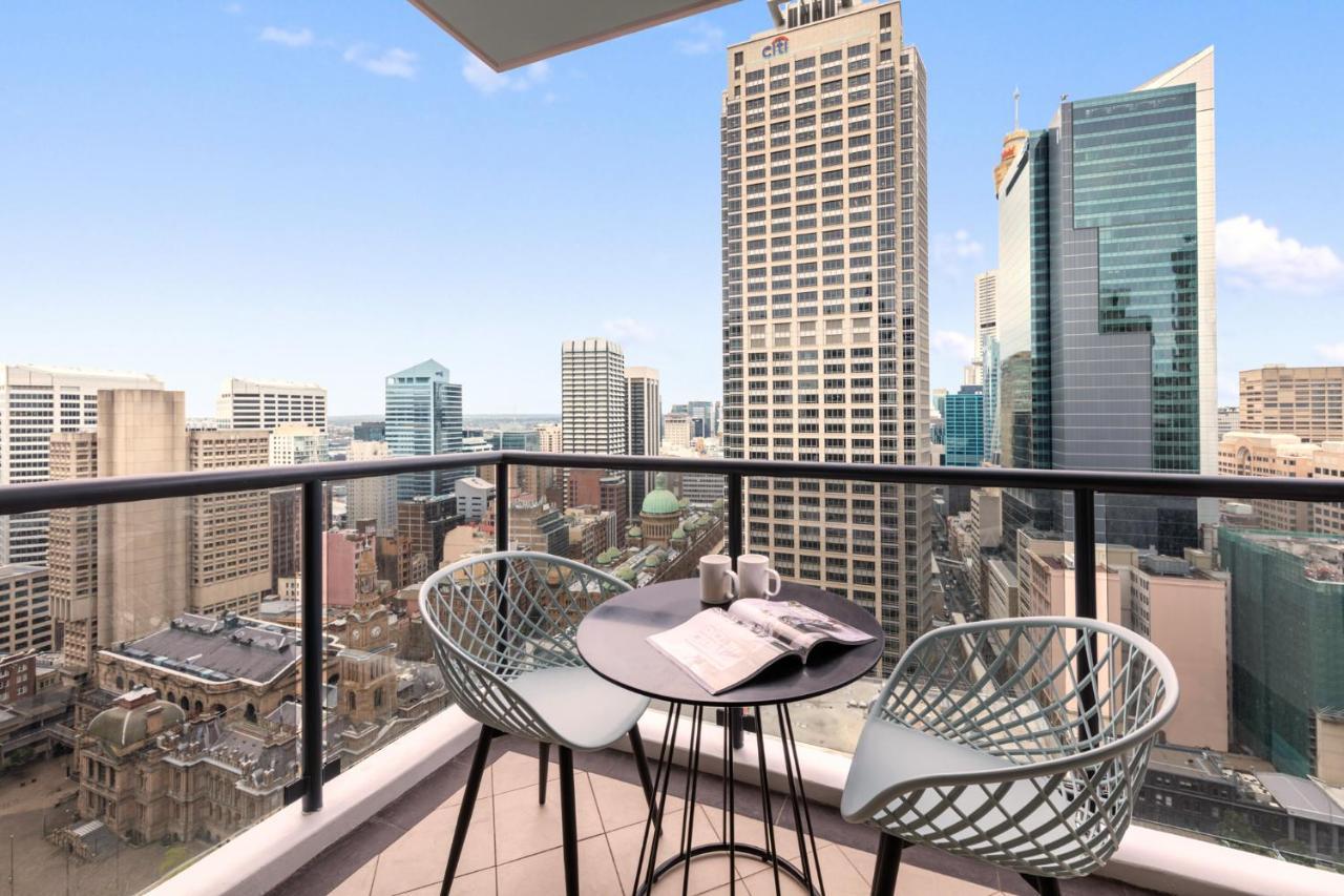 Meriton Suites Pitt Street, Sydney Exteriör bild