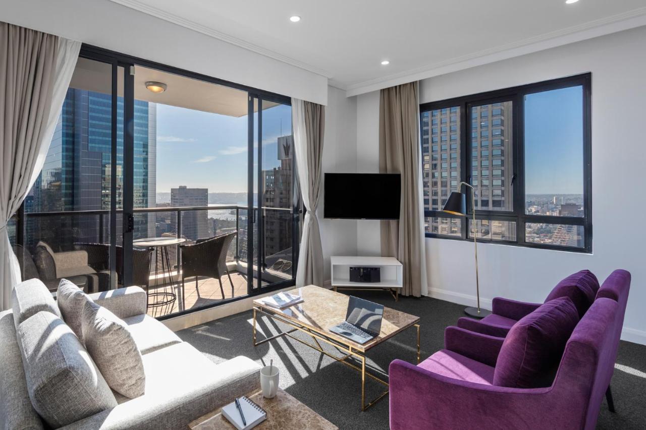 Meriton Suites Pitt Street, Sydney Exteriör bild
