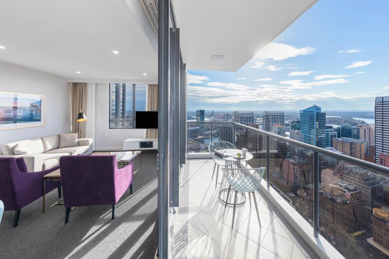 Meriton Suites Pitt Street, Sydney Exteriör bild Interior of a typical apartment